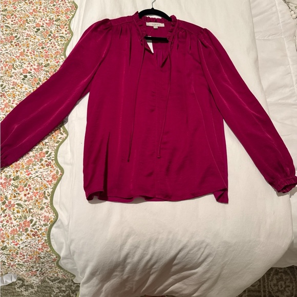 Women's Magenta Loft Blouse - Picture 1 of 2